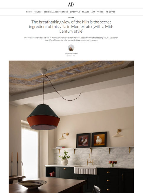 Architectural Digest Italy - October 2025
